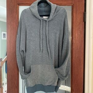 Cozy Blue So Soft Hoodie with Front Pocket,  Made in USA